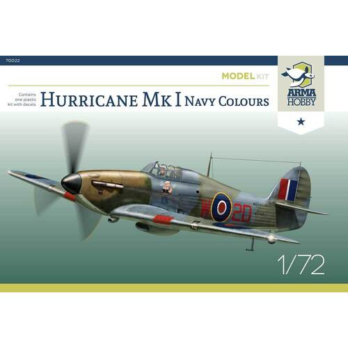 Arma Hobby 1/72 Hurricane Mk I Navy Colours Plastic Model Kit [70022]