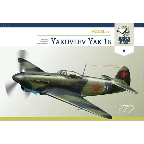 Arma Hobby 1/72 Yakovlev Yak-1b Plastic Model Kit [70028]