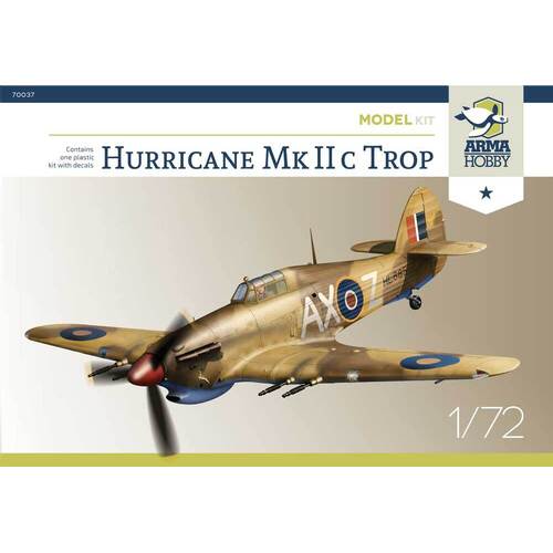 Arma Hobby 1/72 Hurricane Mk IIc Trop Plastic Model Kit [70037]