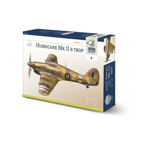 Arma Hobby 1/72 Hurricane Mk IIb Trop Plastic Model Kit [70044]