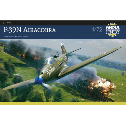 Arma Hobby 1/72 P-39N Airacobra Plastic Model Kit