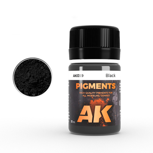 AK Interactive Weathering: Black 35ml Pigment