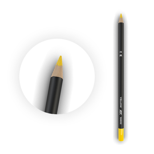 AK Interactive Weathering: Yellow Watercolour Pencil