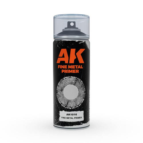 AK Interactive Fine Metal Primer - Spray Paint 150ml