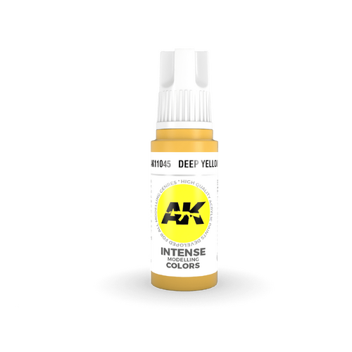 AK Interactive Deep Yellow Intense Acrylic Paint 17ml 3rd Generation