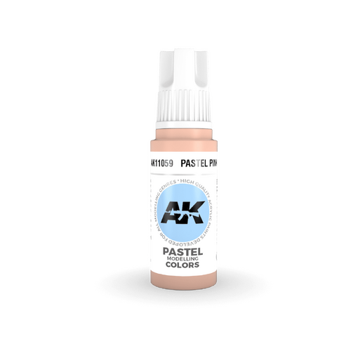 AK Interactive Pastel Pink Acrylic Paint 17ml 3rd Generation