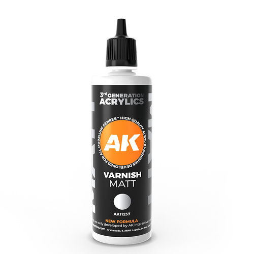 AK Interactive Matt Varnish 100ml 3rd Generation