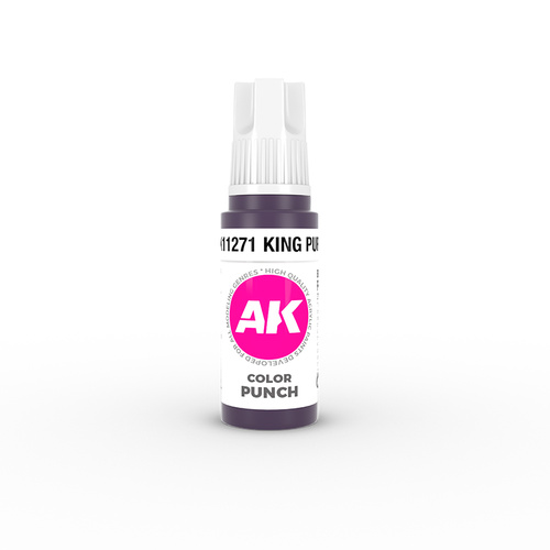 AK Interactive Colour Punch: King Purple 17 ml Acrylic Paint 3rd Generation