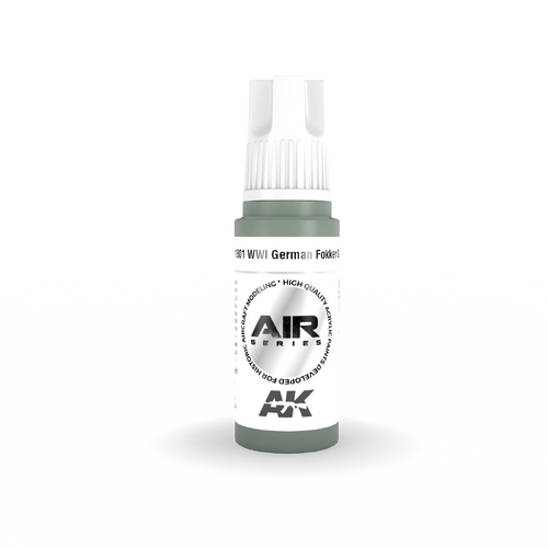 AK Interactive Air Series: WWI German Fokker Grey Acrylic Paint 17ml 3rd Generation