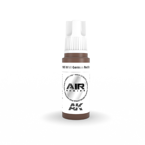 AK Interactive Air Series: WWI German Red Brown Acrylic Paint 17ml 3rd Generation