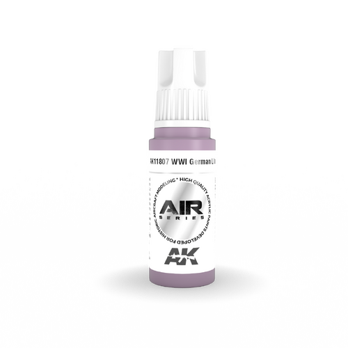 AK Interactive Air Series: WWI German Lilac Acrylic Paint 17ml 3rd Generation