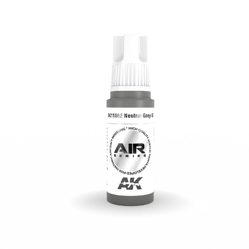 AK Interactive Air Series: Neutral Grey 43 Acrylic Paint 17ml 3rd Generation