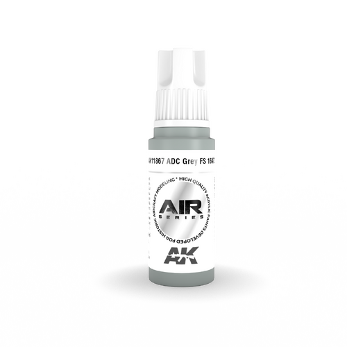 AK Interactive Air Series: ADC Grey FS 16473 Acrylic Paint 17ml 3rd Generation