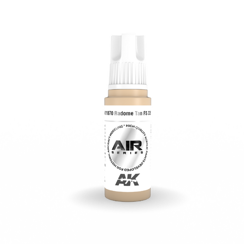 AK Interactive Air Series: Radome Tan FS 33613 Acrylic Paint 17ml 3rd Generation