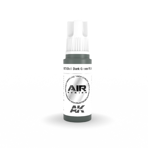 AK Interactive Air Series: Dull Dark Green FS 34092 Acrylic Paint 17ml 3rd Generation