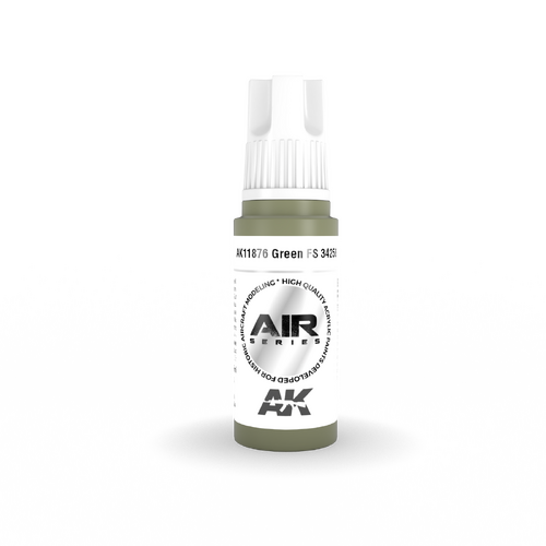 AK Interactive Air Series: Green FS 34258 Acrylic Paint 17ml 3rd Generation