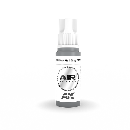 AK Interactive Air Series: Dark Gull Grey FS 36231 Acrylic Paint 17ml 3rd Generation