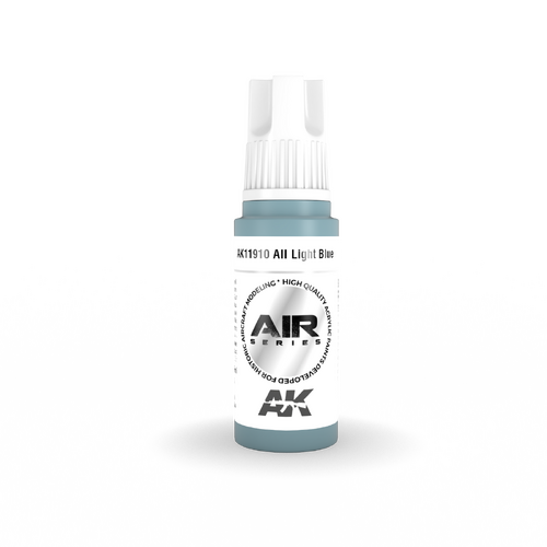 AK Interactive Air Series: AII Light Blue Acrylic Paint 17ml 3rd Generation