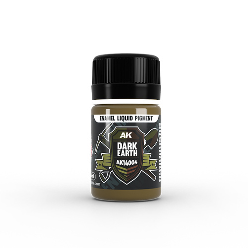 AK Interactive Liquid Pigment: Dark Earth 35ml