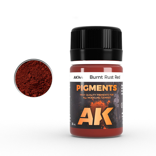 AK Interactive Weathering: Burnt Rust Red 35ml Pigment