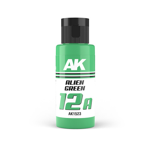 AK Interactive Dual Exo 12A - Alien Green 60ml