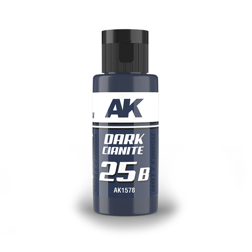 AK Interactive Dual Exo 25B - Dark Cianite  60ml