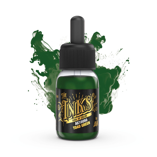 AK Interactive The INKS: Toad Green 30ml Acrylic Ink