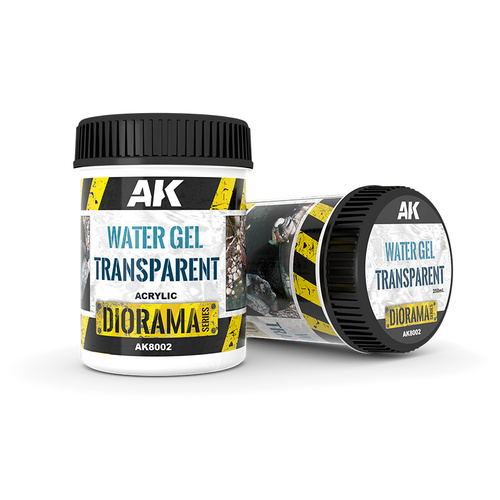 AK Interactive Dioramas: Water Gel Transparent - 250ml (Acrylic)