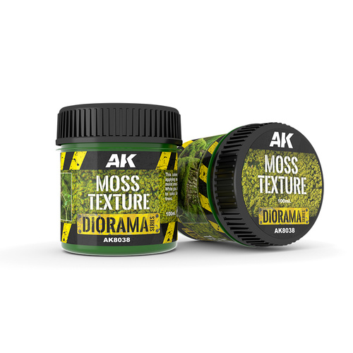 AK Interactive Dioramas: Moss Texture - 100ml (Foam)