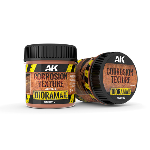 AK Interactive Dioramas: Corrosion Texture - 100ml (Acrylic)