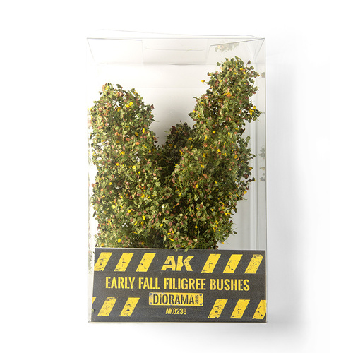 AK Interactive Dioramas: Early Fall Filigree Bushes 1:35