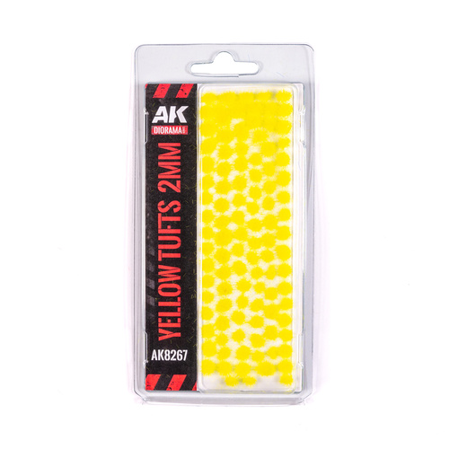 AK Interactive Yellow - Fantasy Tufts 2mm