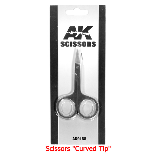 AK Interactive Scissors Curved Tip (Special For Photoetched)