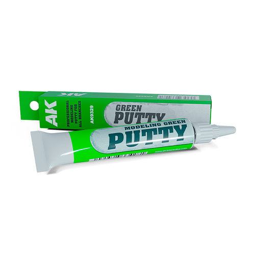 AK Interactive Modelling Green Putty - High Quality