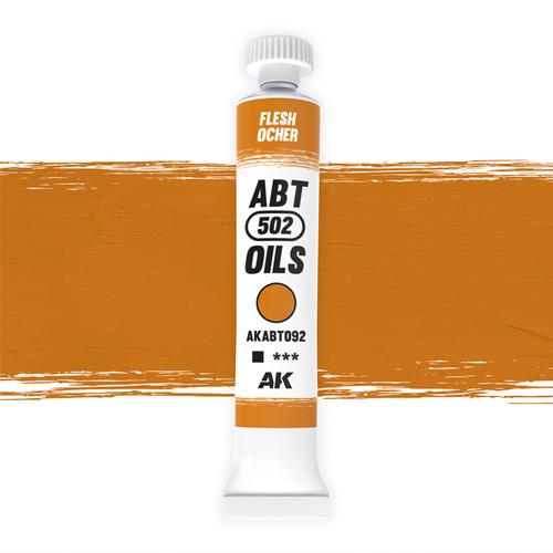 AK Interactive ABT 502: Flesh Ocher 20ml Oil Paint