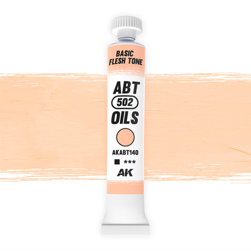 AK Interactive ABT 502: Basic Flesh Tone 20ml Oil Paint