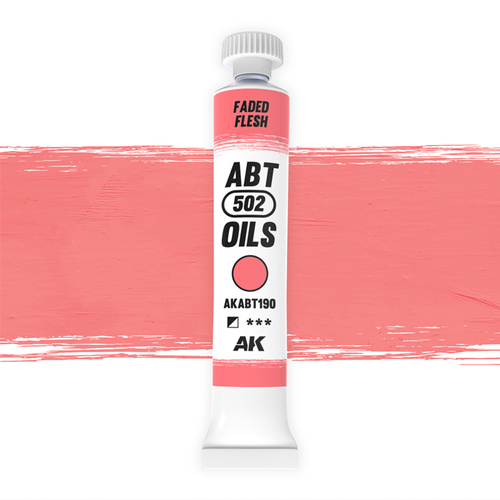 AK Interactive ABT 502: Faded Flesh 20ml Oil Paint