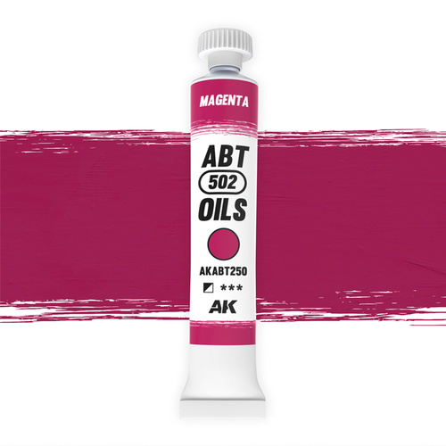 AK Interactive ABT 502: Magenta 20ml Oil Paint