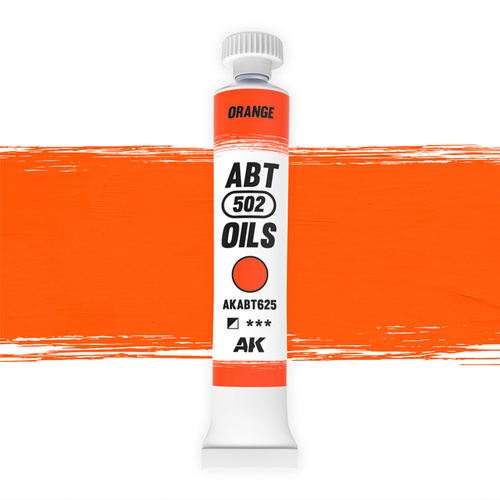 AK Interactive ABT 502: Orange 20ml Oil Paint