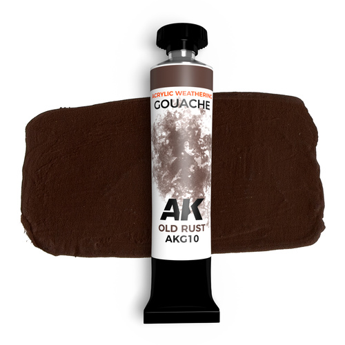 AK Interactive Gouache: Old Rust - 20ml