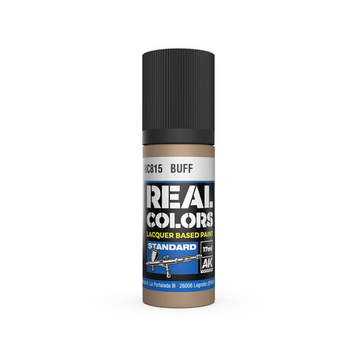 AK Interactive Real Colors: Buff - 17ml Lacquer Paint