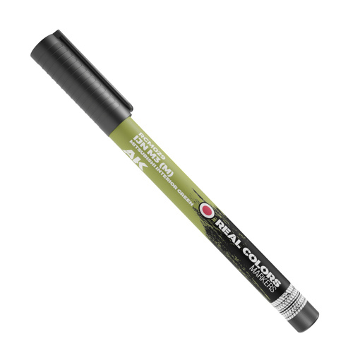 AK Interactive Real Colors Markers: IJN M3 (M) Mitsubishi Interior Green - Acrylic Paint Marker