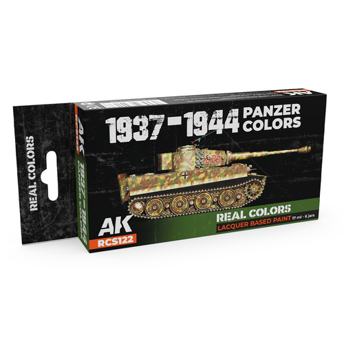 AK Interactive Real Colors Set: 1937-1944 Panzer Colours