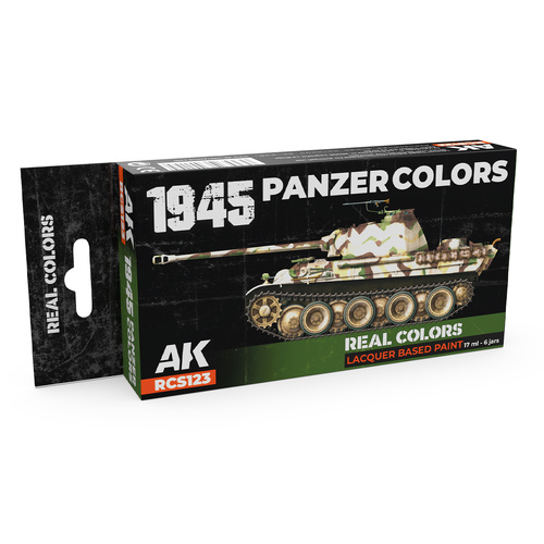 AK Interactive Real Colors Set: 1945 Panzer Colours