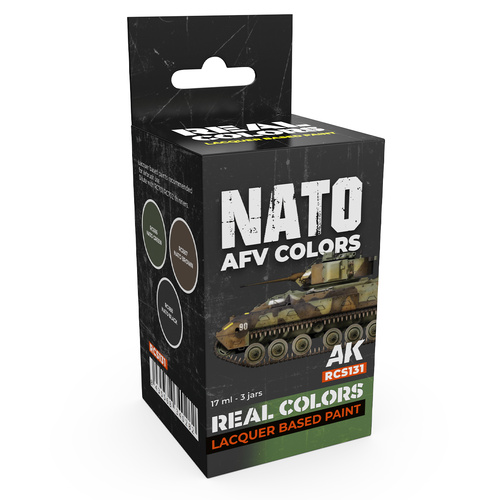 AK Interactive Real Colors Set: NATO AFV Colours