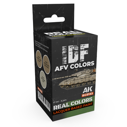 AK Interactive Real Colors Set: IDF AFV Colours