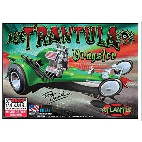 Atlantis 1/32 Snap Lil Trantula Tom Daniel Plastic Model Kit