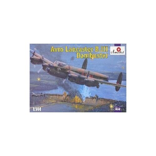 Amodel 1/144 Avro Lancaster B.III Dambuster Plastic Model Kit [1433]