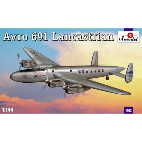 Amodel 1/144 Avro 691 Lancastrian Plastic Model Kit [1462]