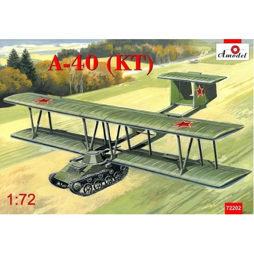 Amodel 1/72 A-40 Plastic Model Kit [72202]